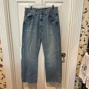 Abercrombie & Fitch Blue Denim Boot Cut Jeans 33/30
